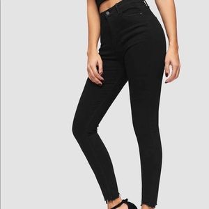 Black ankle jeggings brand new